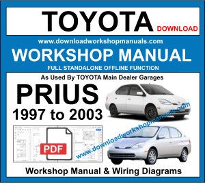 Toyota Prius Mk1 repair workshop manual